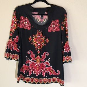INC Sz M blouse